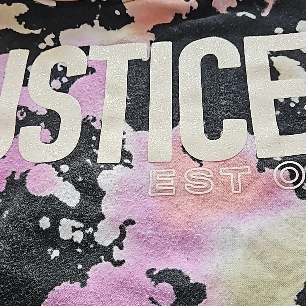 Justice Hoodie Top. Large
